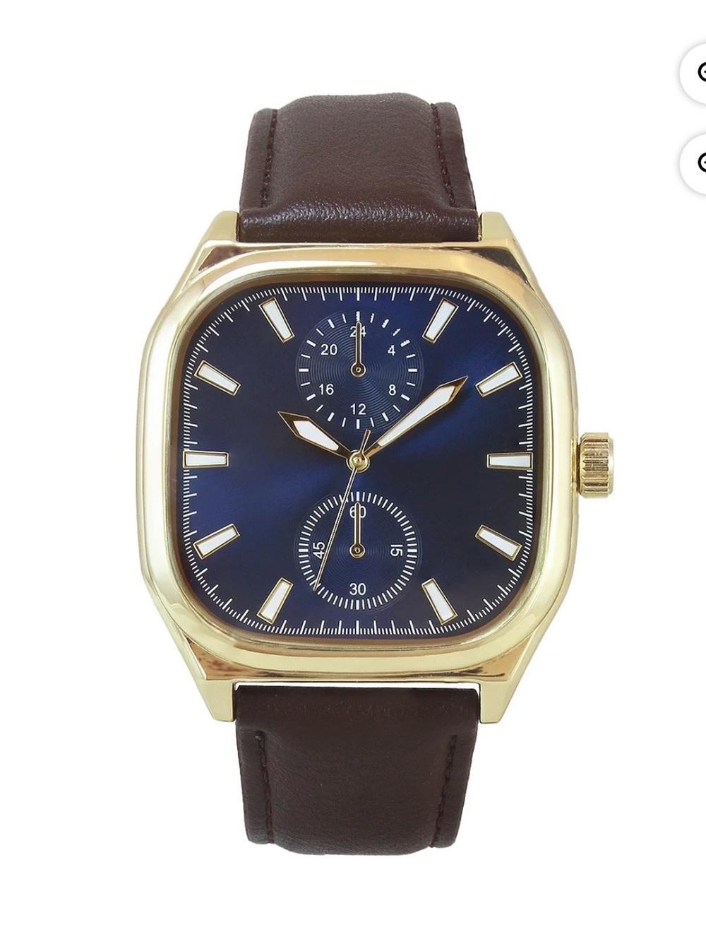 George Navy Box with White Logo